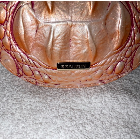 Brahmin Britt Apricot Rose, NWT - Picture 3 of 9